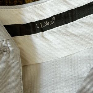 LL Bean men’s 100% cotton pants size 37Wx35L in stone color